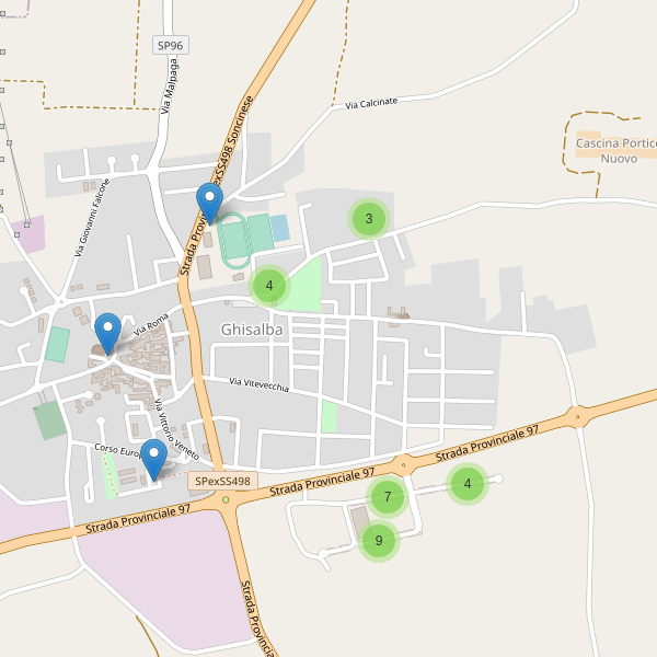 Thumbnail mappa parcheggi di Ghisalba