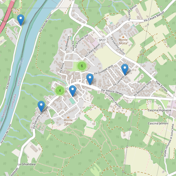 Thumbnail mappa parcheggi di Golasecca