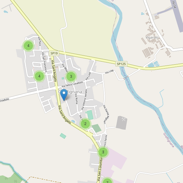 Thumbnail mappa parcheggi di Graffignana