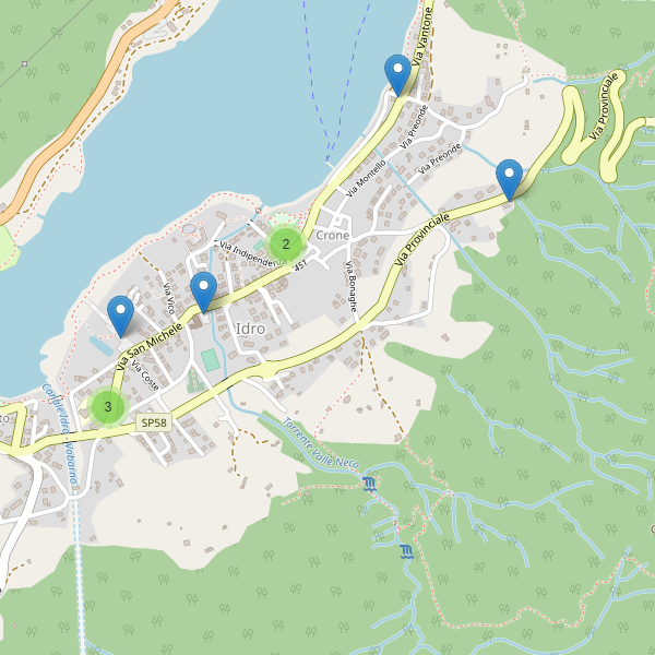 Thumbnail mappa parcheggi di Idro