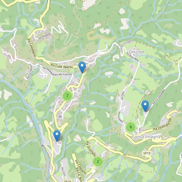 Thumbnail mappa parcheggi di Locatello