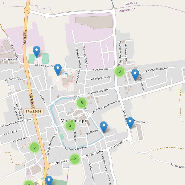 Thumbnail mappa parcheggi di Martinengo