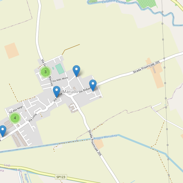 Thumbnail mappa parcheggi di Marudo