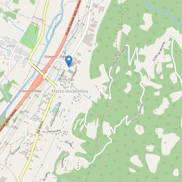 Thumbnail mappa parcheggi di Mazzo di Valtellina