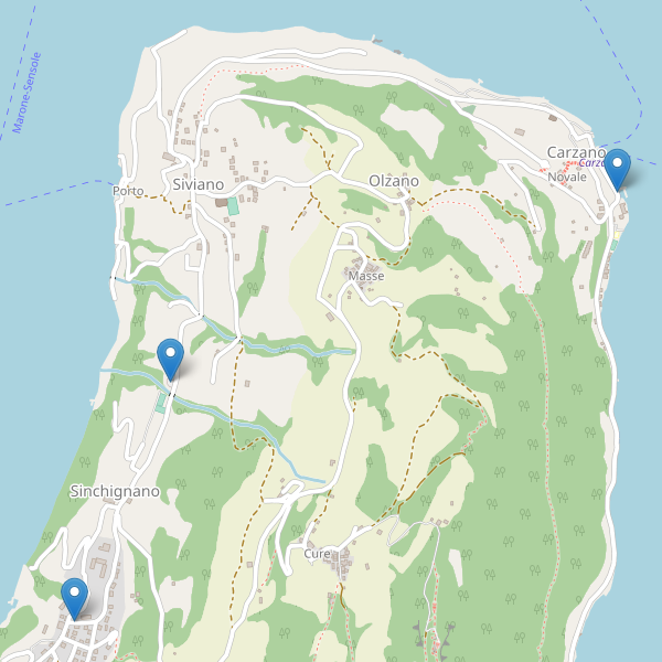 Thumbnail mappa parcheggi di Monte Isola