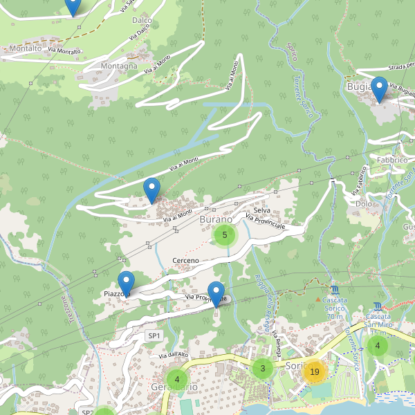 Thumbnail mappa parcheggi di Montemezzo