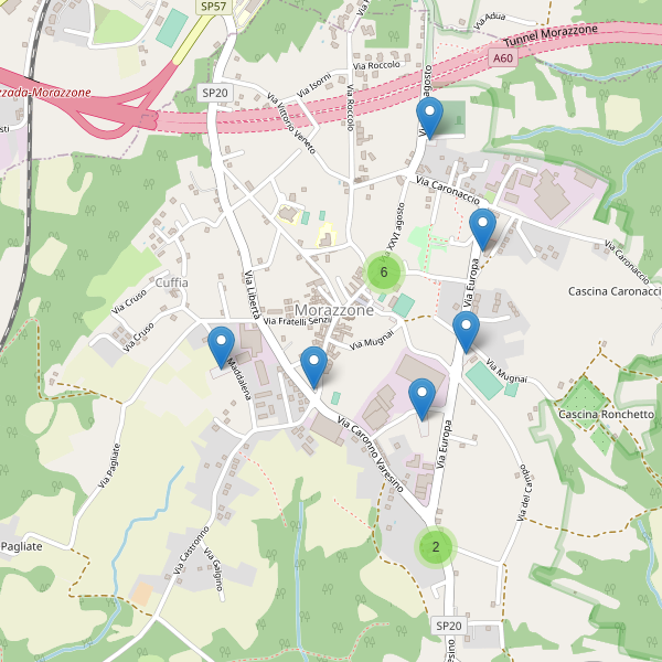Thumbnail mappa parcheggi di Morazzone