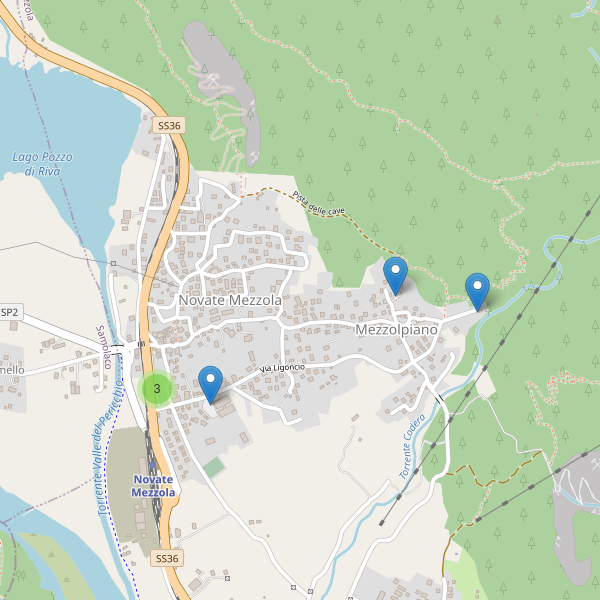 Thumbnail mappa parcheggi di Novate Mezzola