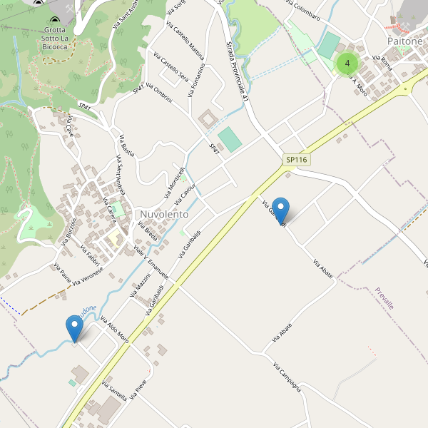 Thumbnail mappa parcheggi di Nuvolento