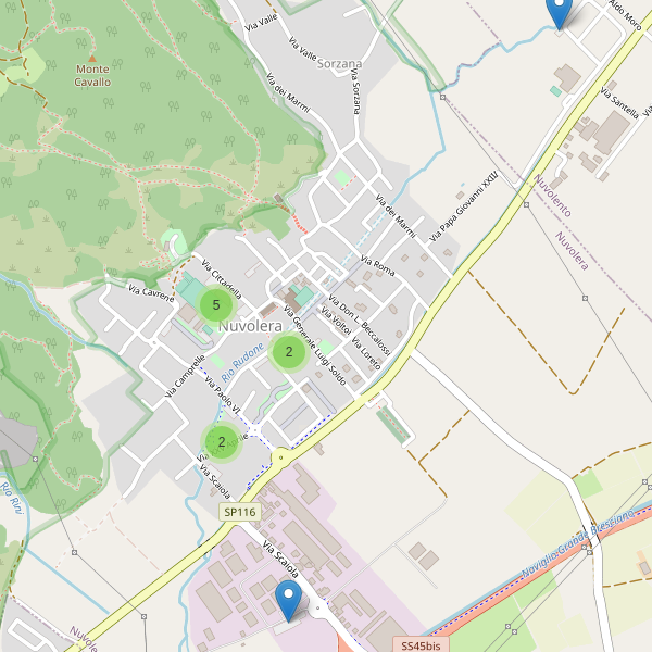 Thumbnail mappa parcheggi di Nuvolera