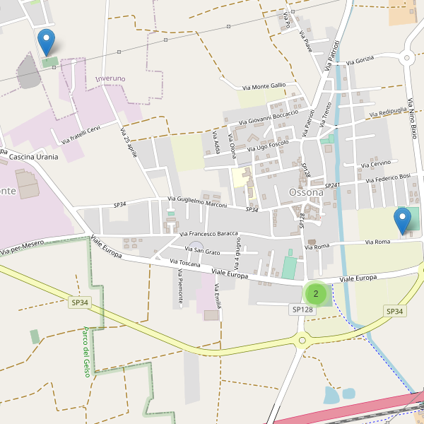 Thumbnail mappa parcheggi di Ossona