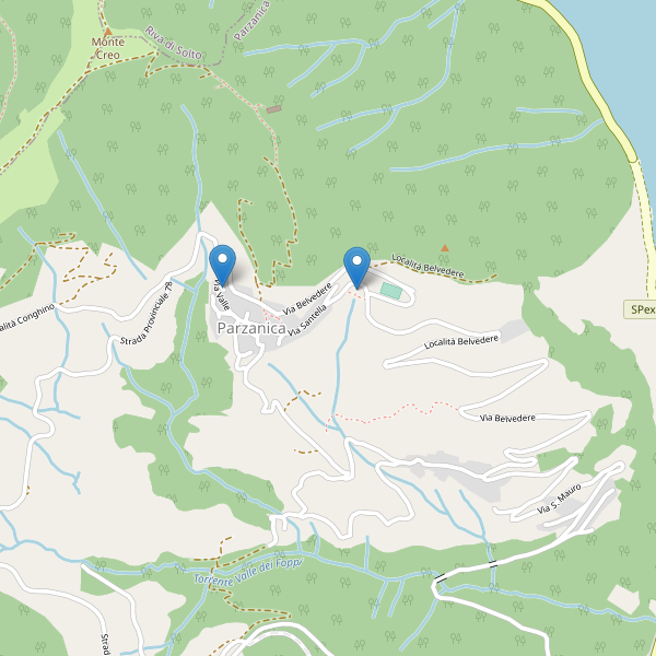 Thumbnail mappa parcheggi di Parzanica