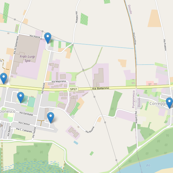Thumbnail mappa parcheggi di Pomponesco
