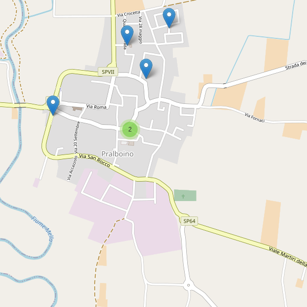 Thumbnail mappa parcheggi di Pralboino