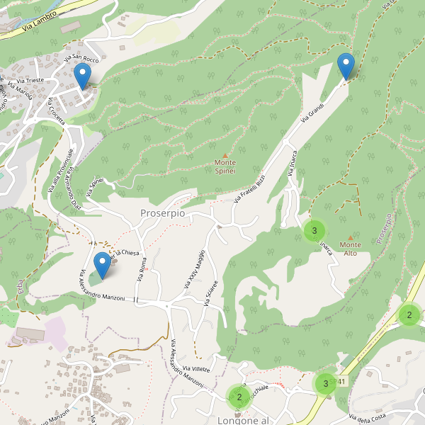 Thumbnail mappa parcheggi di Proserpio