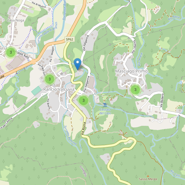 Thumbnail mappa parcheggi di Rancio Valcuvia