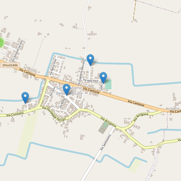 Thumbnail mappa parcheggi di San Giacomo delle Segnate