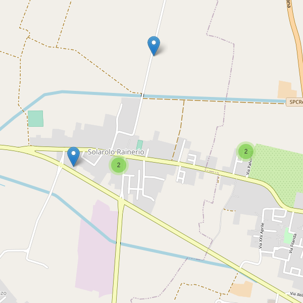 Thumbnail mappa parcheggi di Solarolo Rainerio