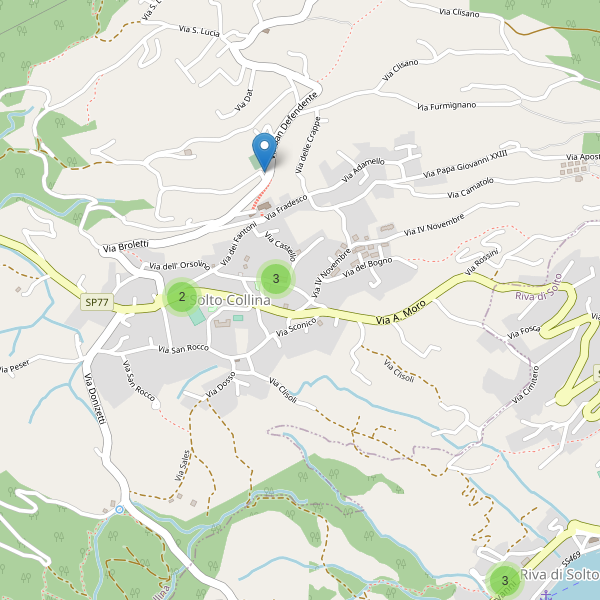 Thumbnail mappa parcheggi di Solto Collina