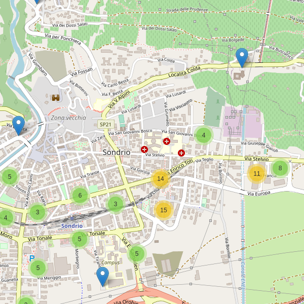 Thumbnail mappa parcheggi Sondrio