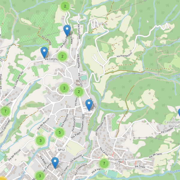 Thumbnail mappa parcheggi di Sorisole