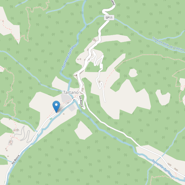 Thumbnail mappa parcheggi di Tartano