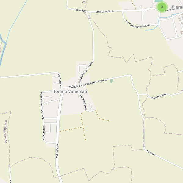 Thumbnail mappa parcheggi di Torlino Vimercati
