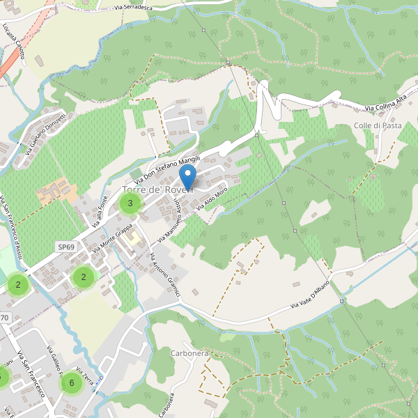 Thumbnail mappa parcheggi di Torre de' Roveri