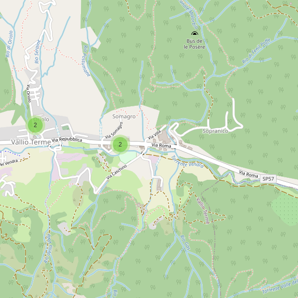 Thumbnail mappa parcheggi di Vallio Terme