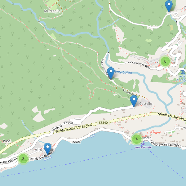 Thumbnail mappa parcheggi di Valsolda