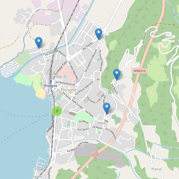 Thumbnail mappa ristoranti di Pisogne