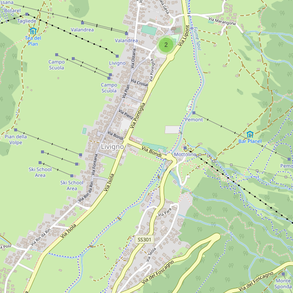Thumbnail mappa scuole di Livigno