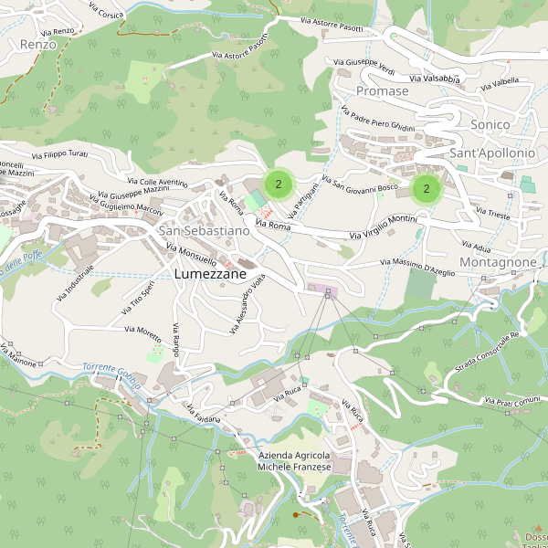 Thumbnail mappa scuole di Lumezzane