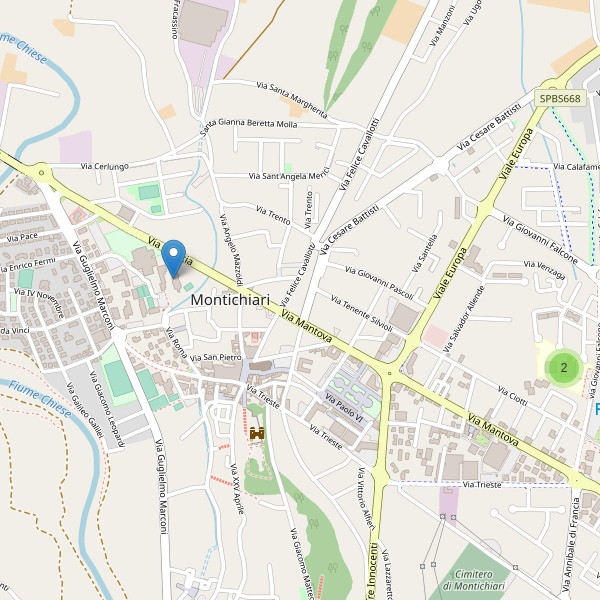 Thumbnail mappa scuole di Montichiari