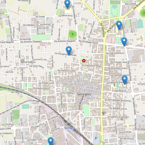 Thumbnail mappa scuole di Seregno