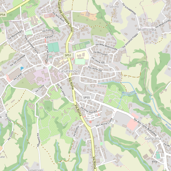 Thumbnail mappa stazioni di Casatenovo