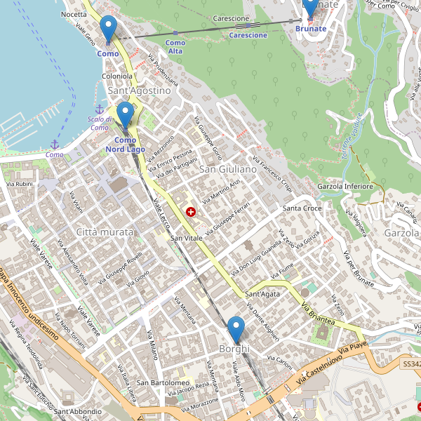 Thumbnail mappa stazioni di Como