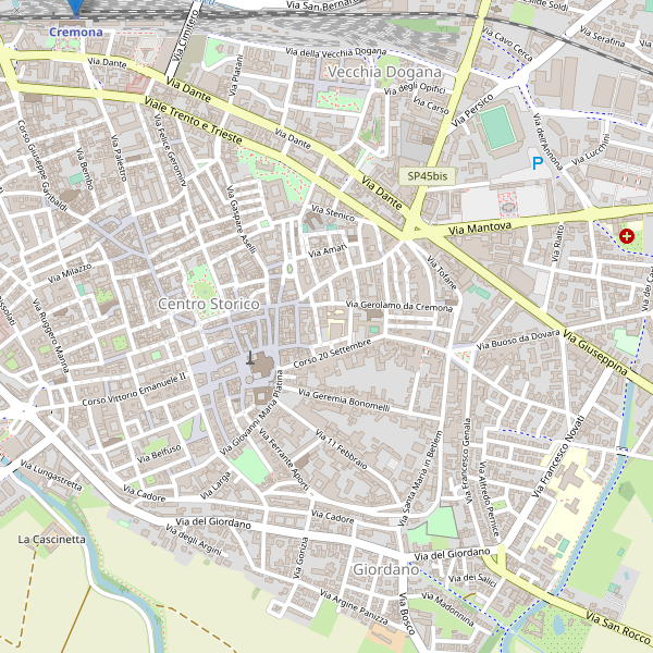 Thumbnail mappa stazioni di Cremona
