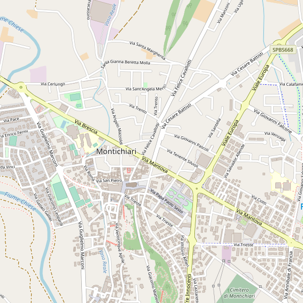 Thumbnail mappa stazioni di Montichiari