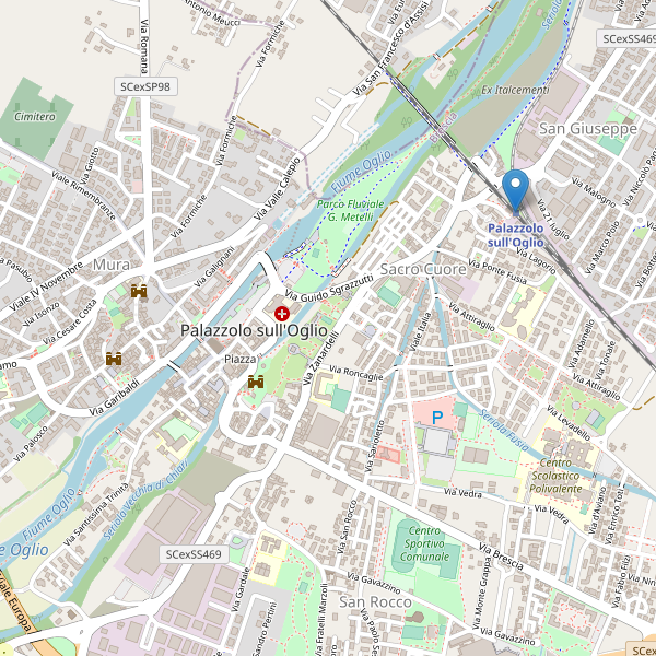 Thumbnail mappa stazioni di Palazzolo sull'Oglio