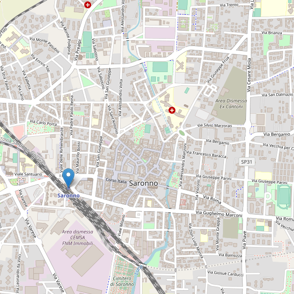 Thumbnail mappa stazioni di Saronno