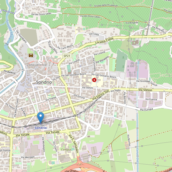 Thumbnail mappa stazioni di Sondrio