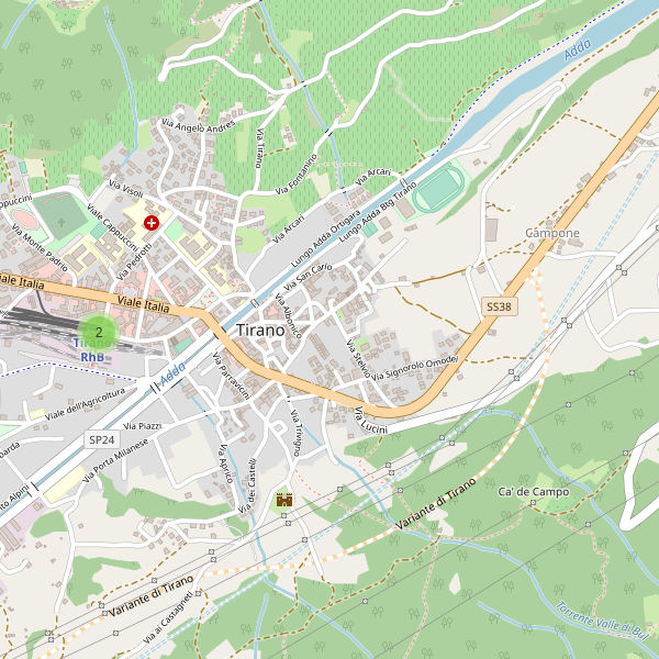 Thumbnail mappa stazioni di Tirano