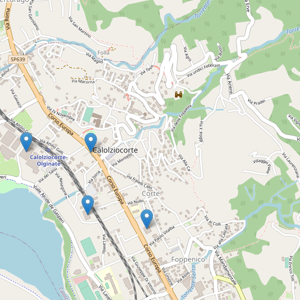 Thumbnail mappa supermercati di Calolziocorte