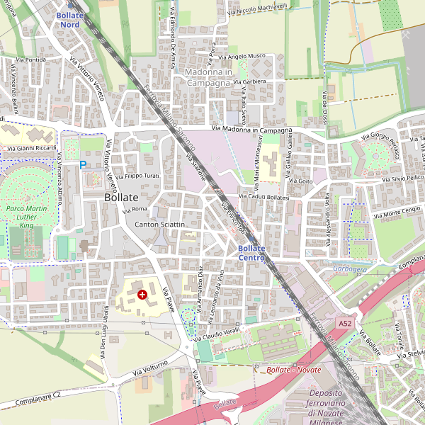 Thumbnail mappa taxi di Bollate