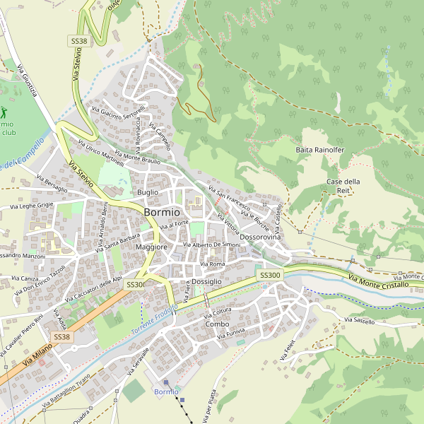 Thumbnail mappa taxi di Bormio