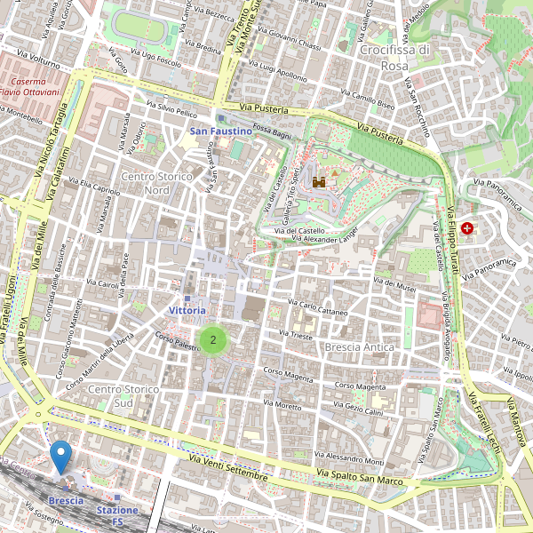 Thumbnail mappa taxi di Brescia