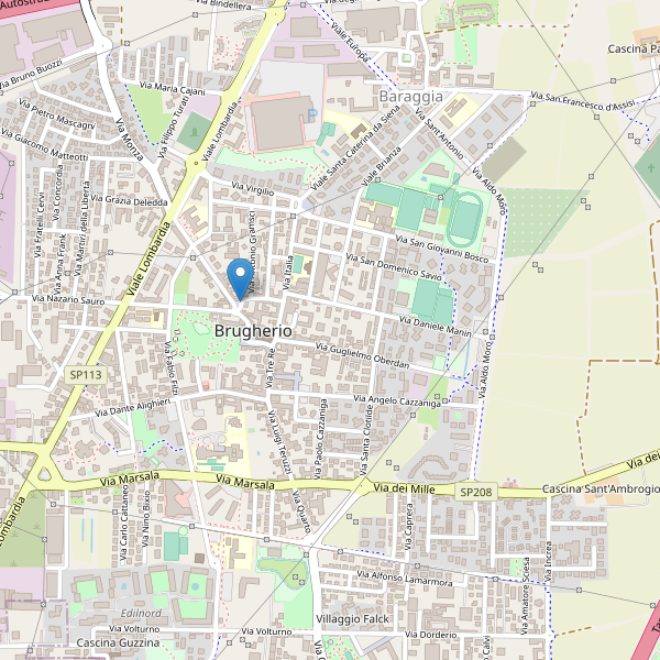 Thumbnail mappa taxi di Brugherio