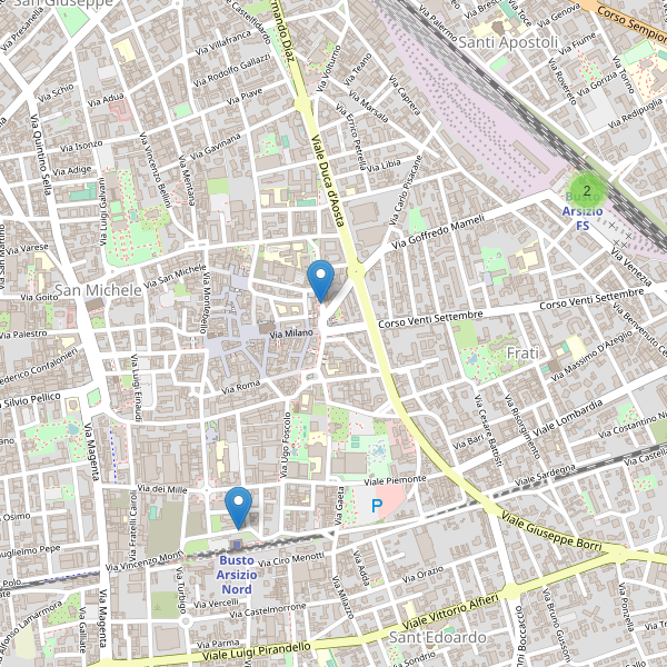 Thumbnail mappa taxi di Busto Arsizio