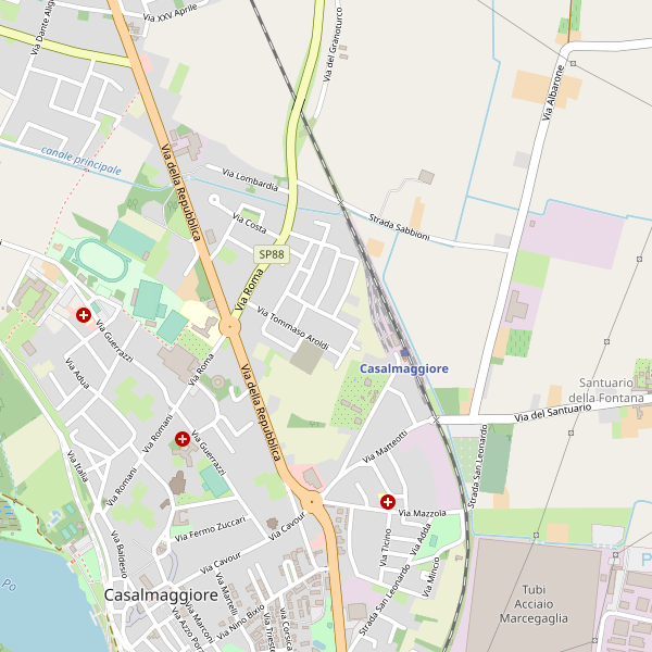 Thumbnail mappa taxi di Casalmaggiore